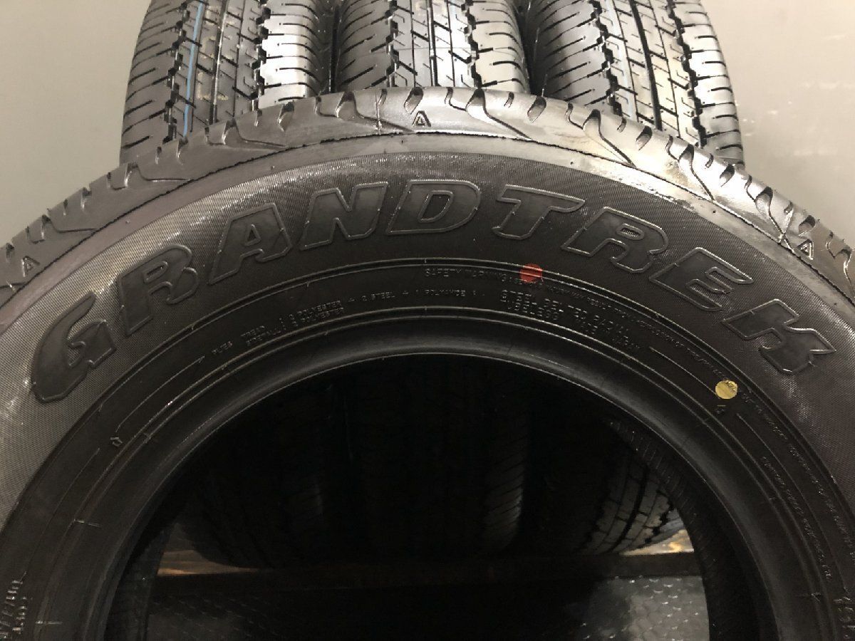 【未走行】納車前外し 2024年製 DUNLOP GRANDTREK AT20 195/80R15 15インチ 夏タイヤ 4本 ジムニーシエラ等　(VTY865)