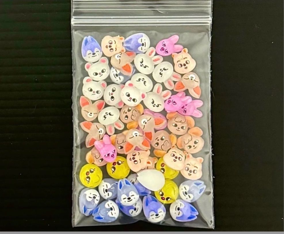 25.skzoo ネイルパーツ Stray Kids - straykids skzoo ネイルパーツ 現品 スキズ