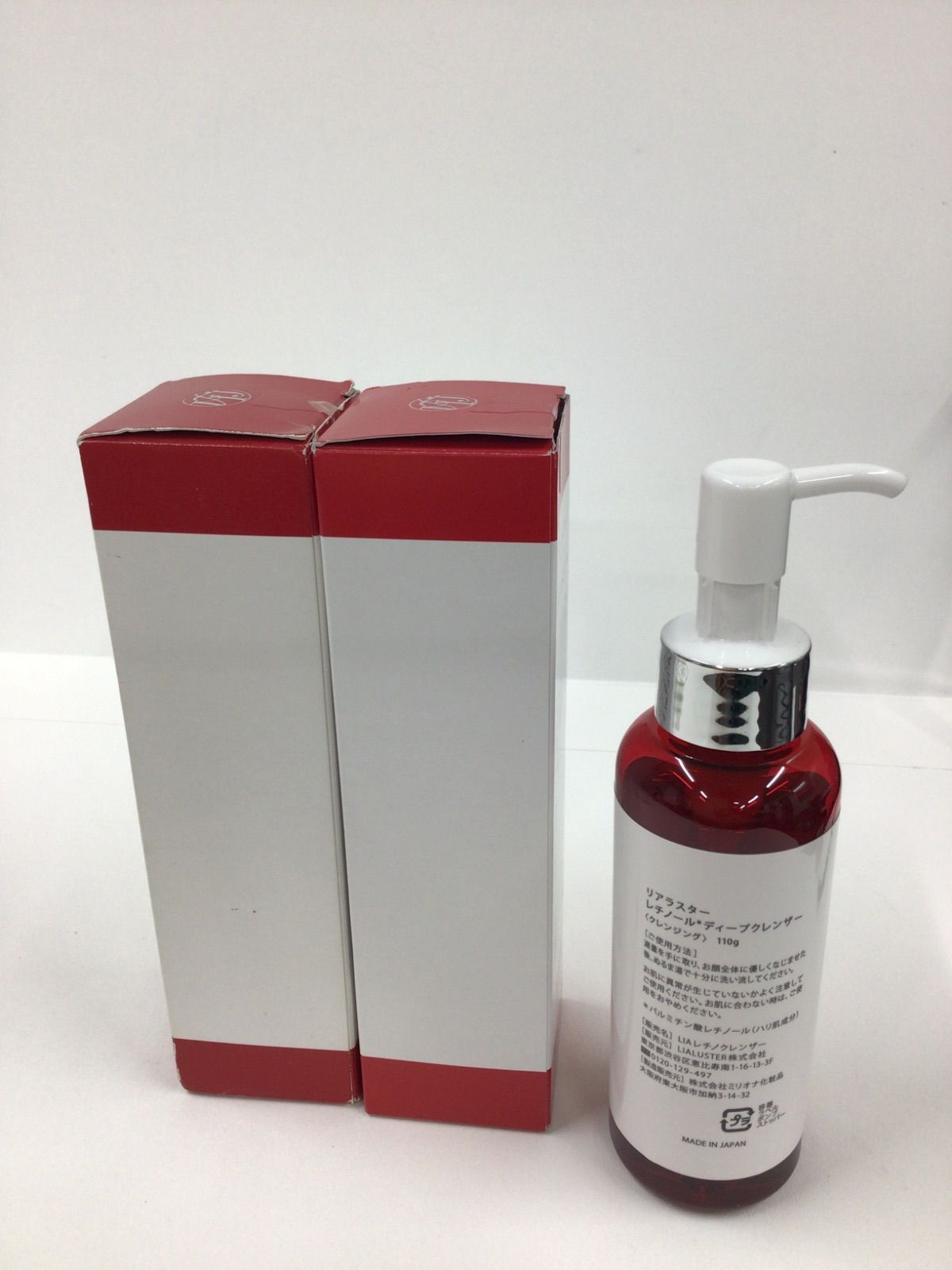 リアラスター ディープクレンザー LIALUSTER RETINOL deep cleanser 4