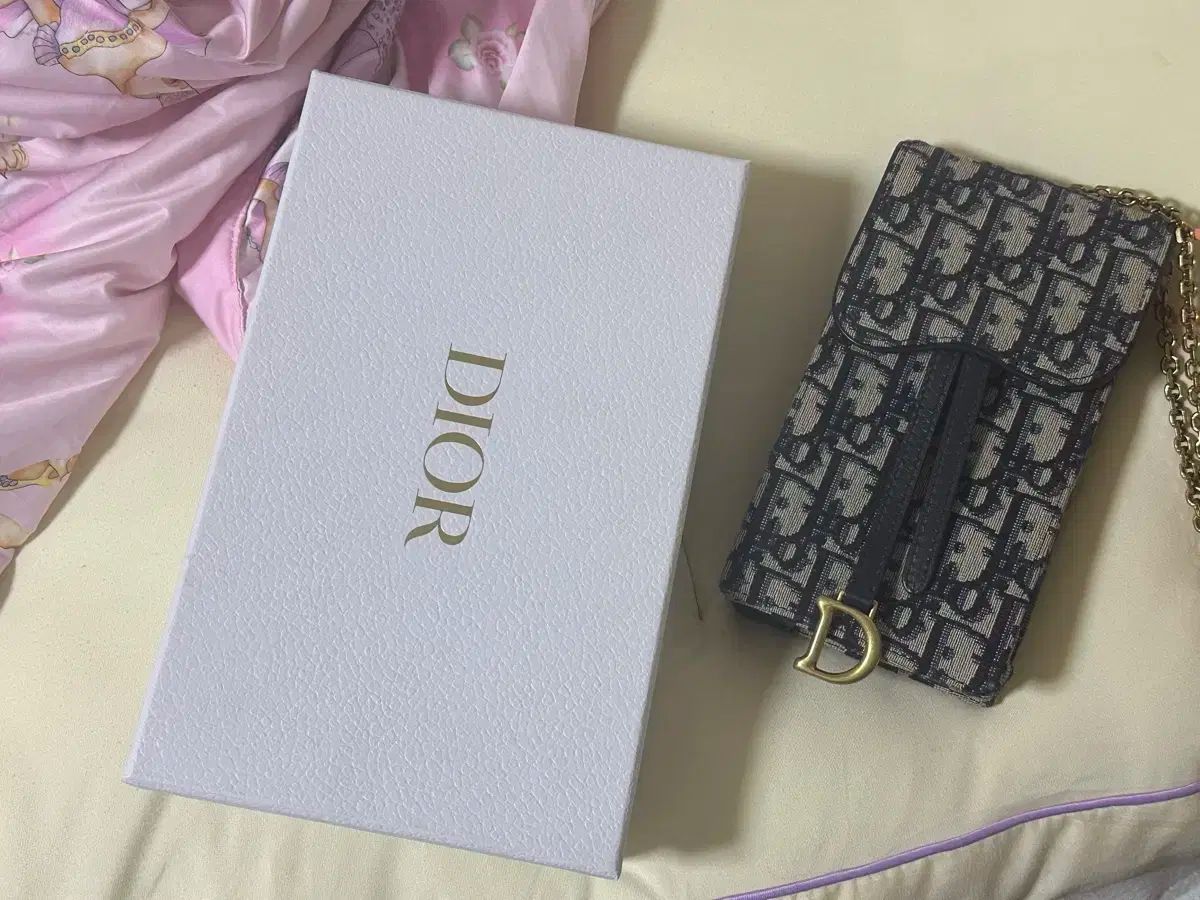 Dior ディオール オブリーク 携帯 ホルダーバッグ