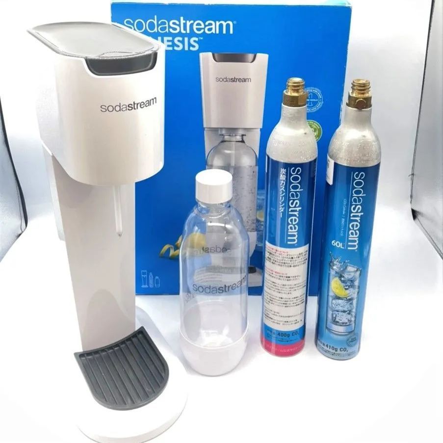 SodaStream GENESIS 炭酸ガスシリンダー三本入り - 調理器具