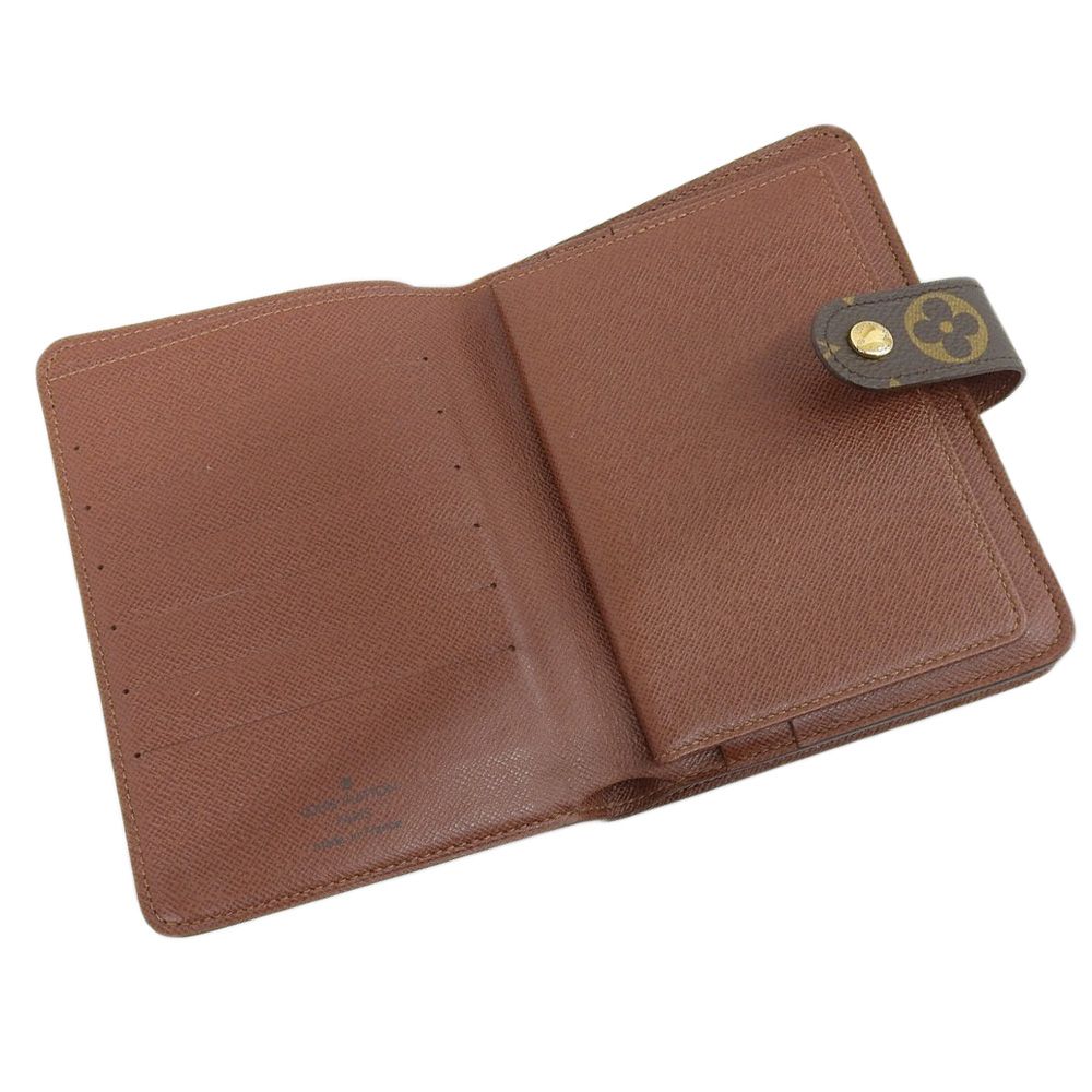 超美品」ルイヴィトン 2つ折り財布 モノグラム ポルト パピエ・ジップ