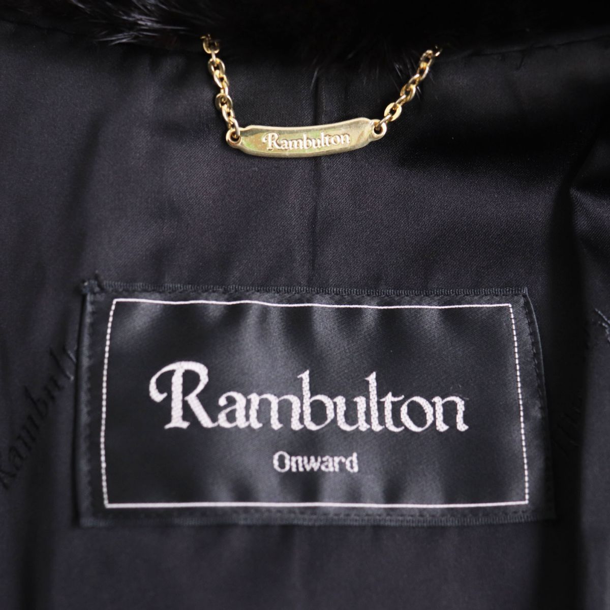 毛並み美品○Rambulton(ONWARD) ランブルトン(オンワード) MINK ミンク