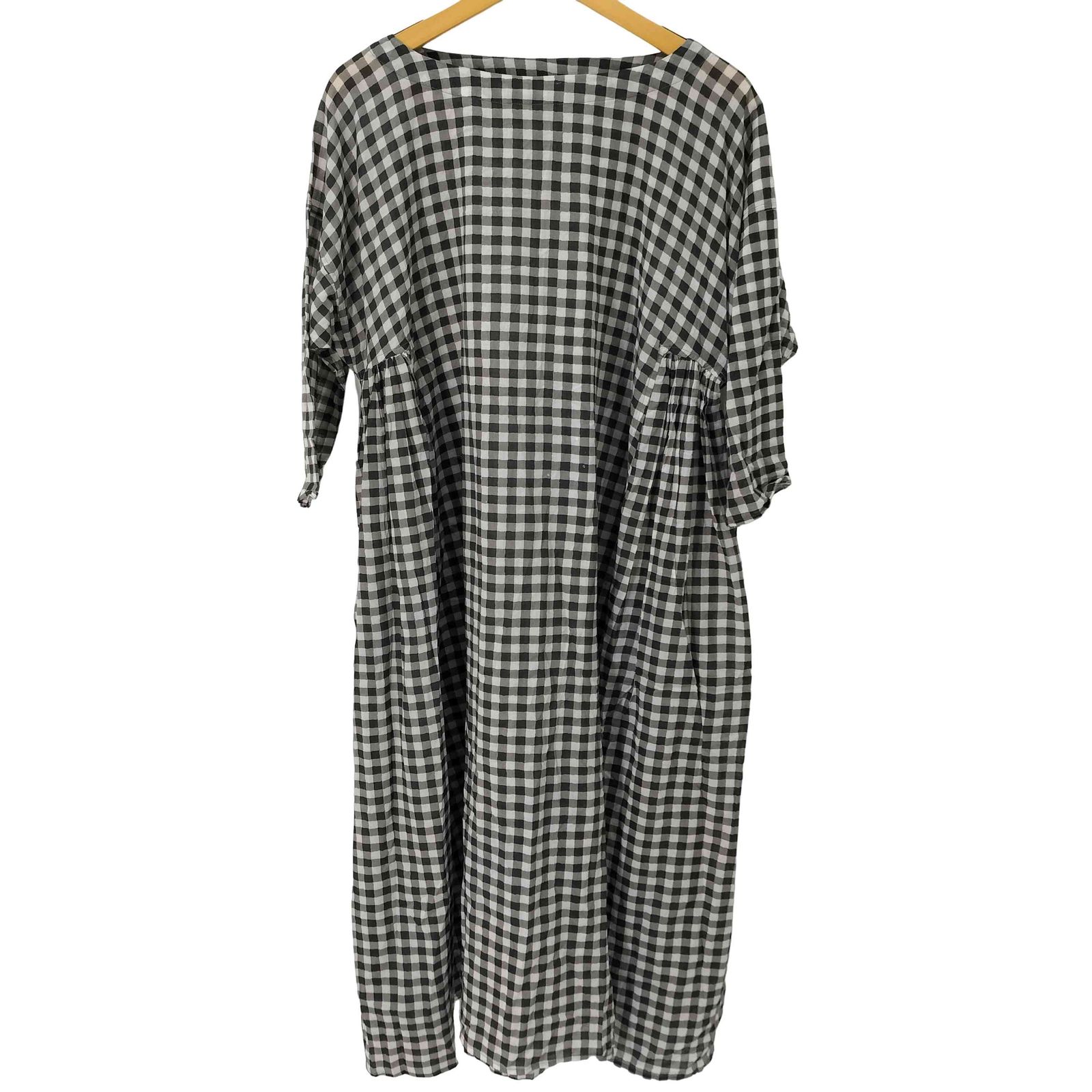 ハウスオブロータス HOUSE OF LOTUS ギンガムチェックギャザー