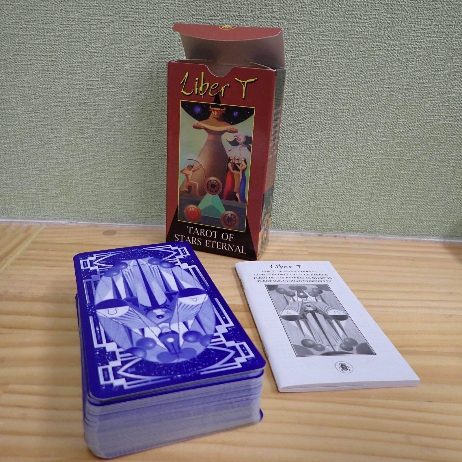 Liber T Tarot of Stars Eternal Deck