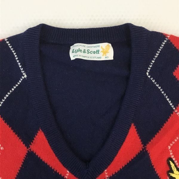スコットランド⁄Hawick製☆ライル＆スコット⁄Lyle&Scott☆100