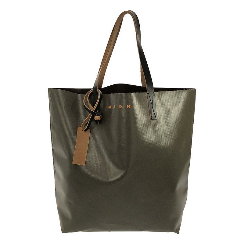 MARNI / マルニ | 2020AW | PVC TRIBECA バイカラートートバッグ