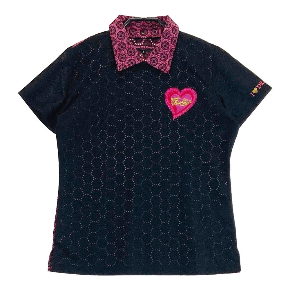 サイズ：2 DANCE WITH DRAGON ダンスウィズドラゴン 半袖ポロシャツ