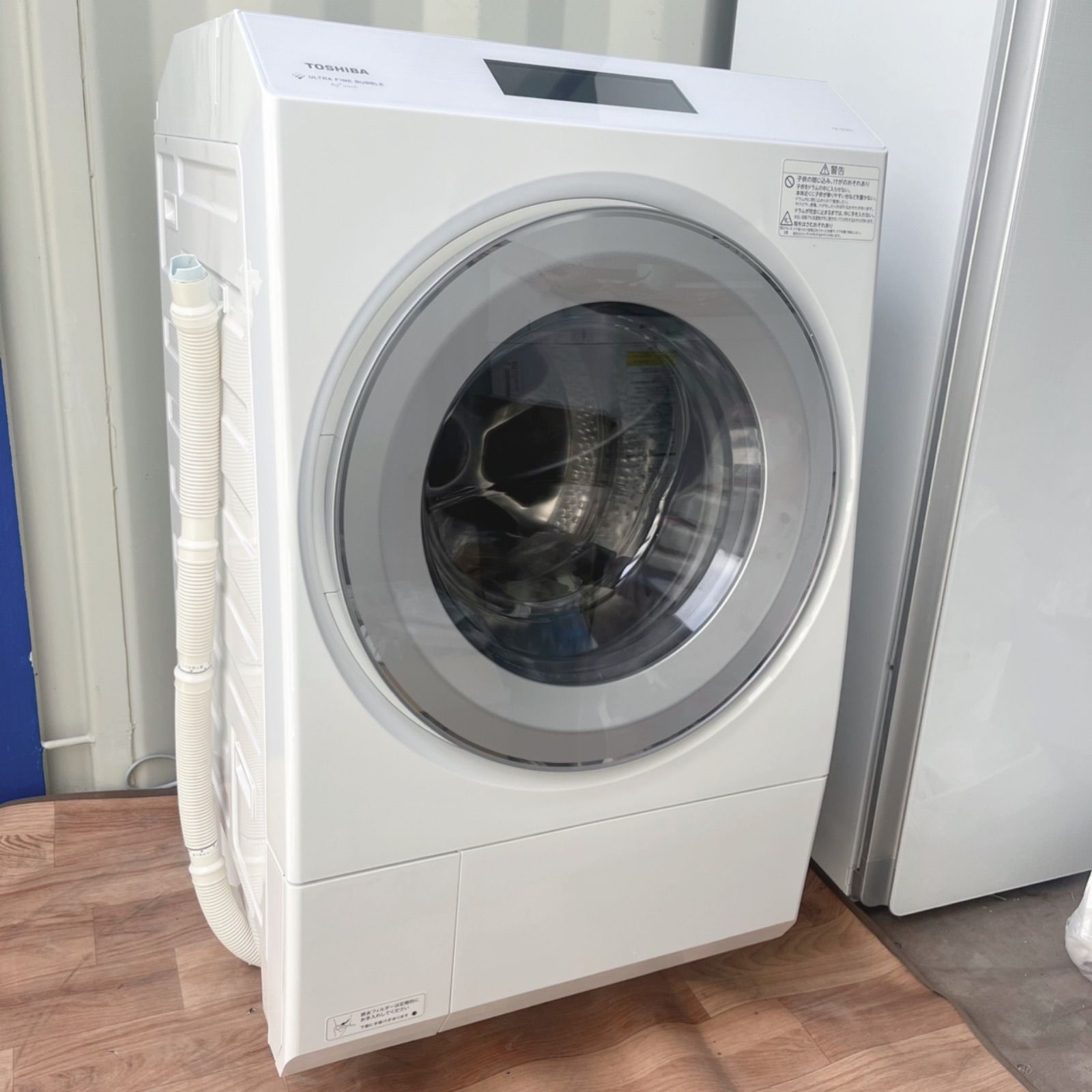 取付無料！東芝洗剤自動投入 ヒートポンプ乾燥 最上位モデルドラム式