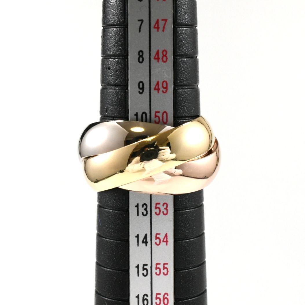 Cartier カルティエ トリニティリング XL 3連リング K18 スリーカラー