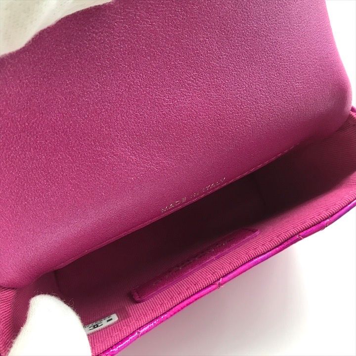 未使用 CHANEL シャネル ココマーク マトラッセ ミニシンフォニー  