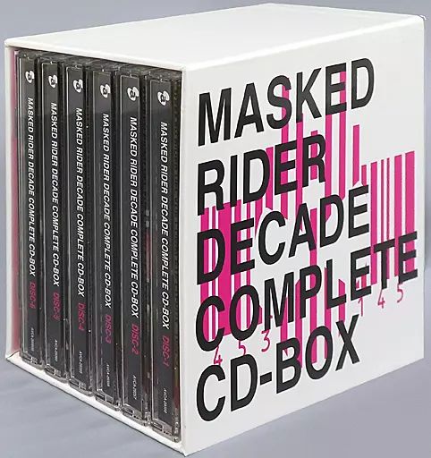 中古】アニメ系CD 仮面ライダーディケイド COMPLETE CD-BOX - メルカリ