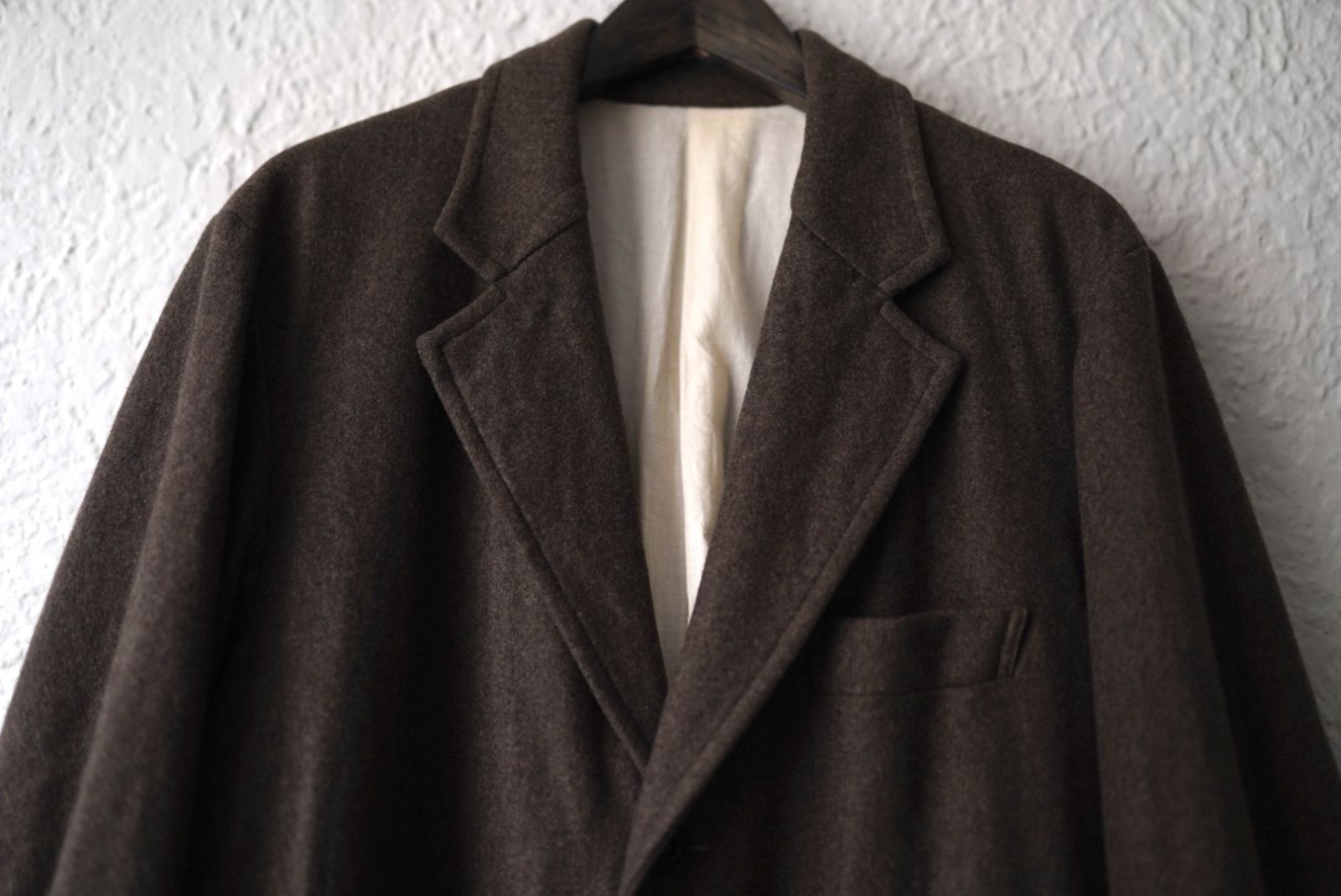 ジャケット・アウター the crooked tailor half over coat jacket 21AW Over Half Coat ウールバルマカーンコート / the Crooked Tailor