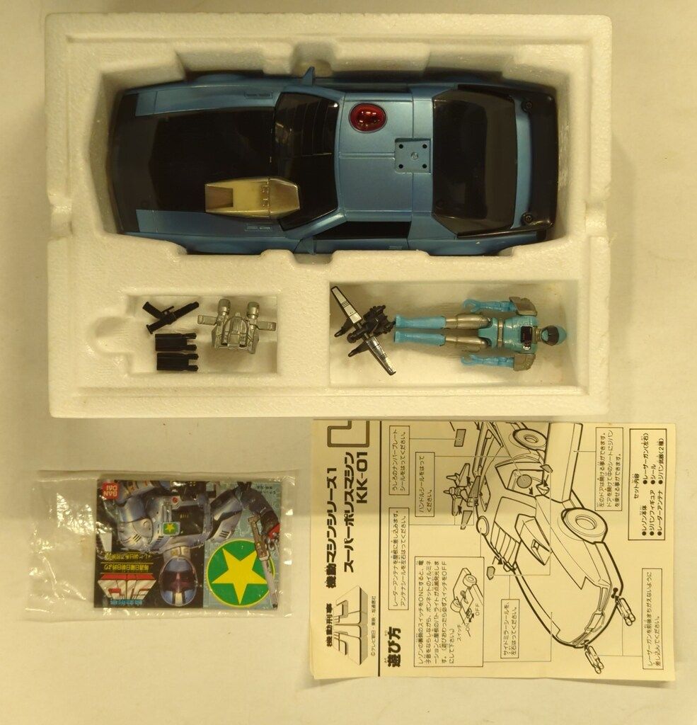 バンダイ 機動マシンシリーズ 機動刑事ジバン スーパーポリスマシン