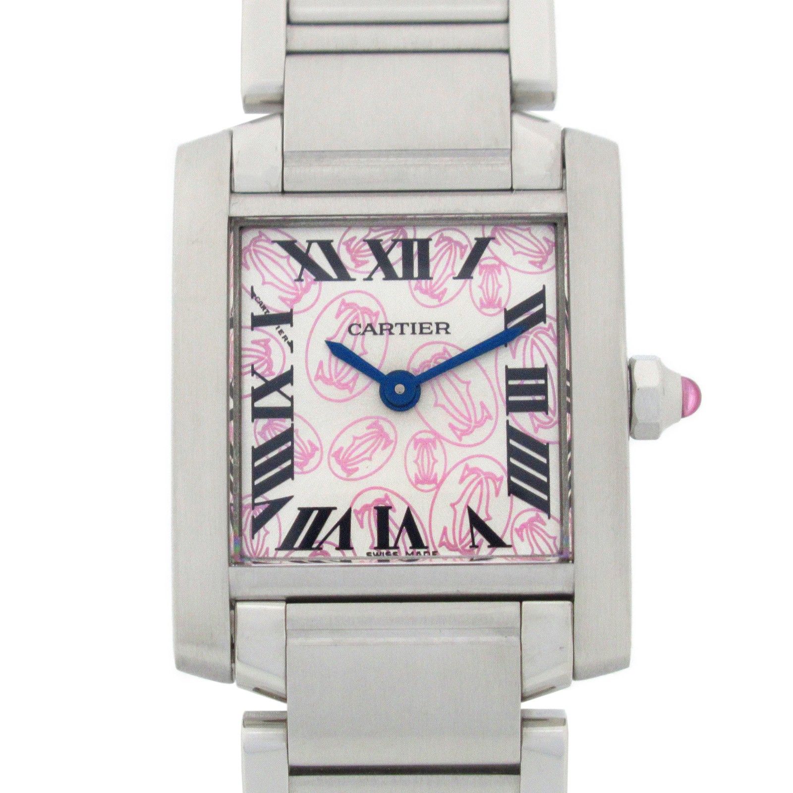 カルティエ CARTIER 腕時計 タンクフランセーズ SM W51031Q3 シルバー ステンレススチール タンクフランセーズ SM レディース Used A