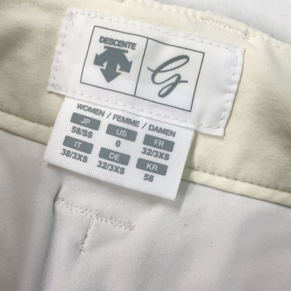 サイズ：58/SS DESCENTE GOLF デサントゴルフ インナー付スカート