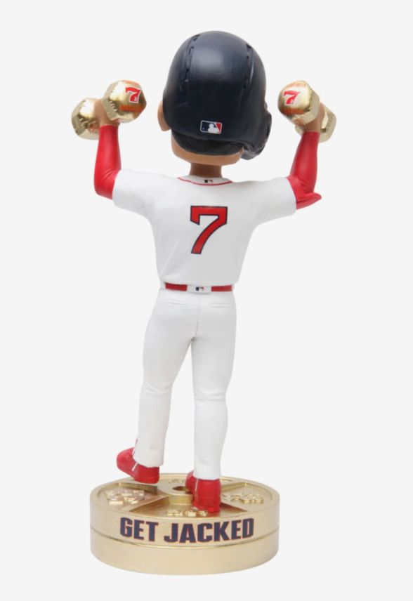 ボストン・レッドソックス 吉田選手 ボブルヘッド FOCO製。96体限定版