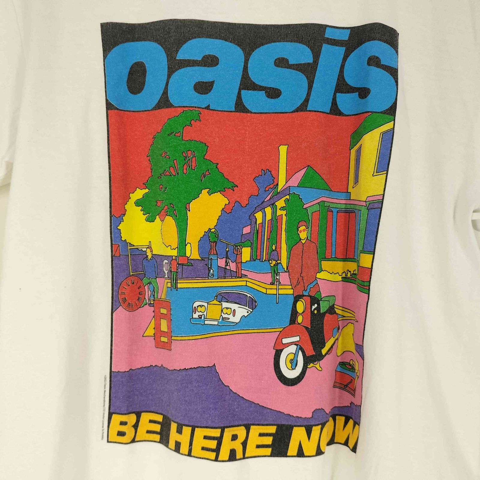 USED古着(ユーズドフルギ) バンドプリント クルーネックTシャツ メンズ