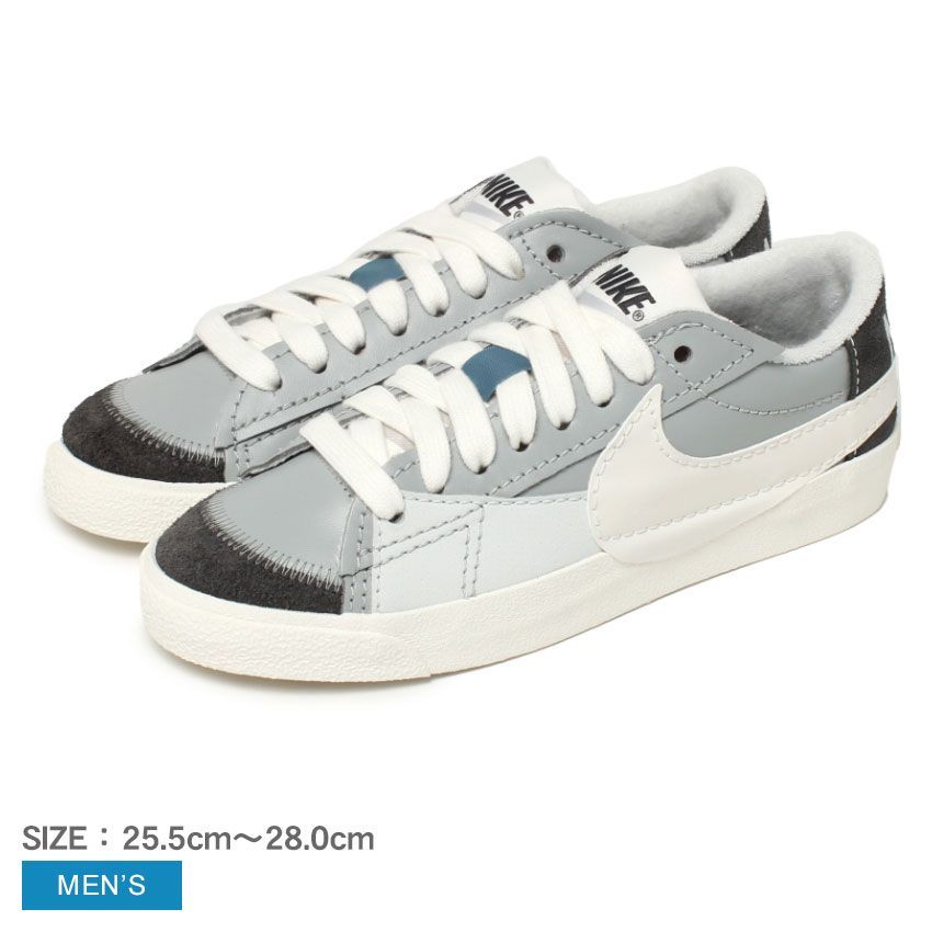 ナイキ スニーカー FJ5467 メンズ BLAZER LOW 77 JUMBO SE NIKE カラー:スモークグレー×ボイル 品番：10350223