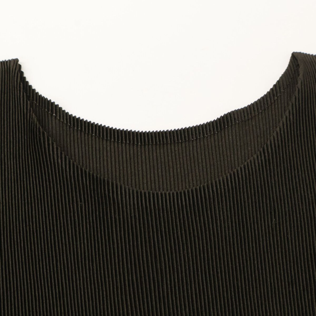 【超特価】 PLEATS PLEASE プリーツプリーズ 19AW PP93-FK293 ﾌﾞﾗｳﾝ ﾌﾟﾘｰﾂ ﾊｰﾌｽﾘｰﾌﾞ ﾄｯﾌﾟｽ 3