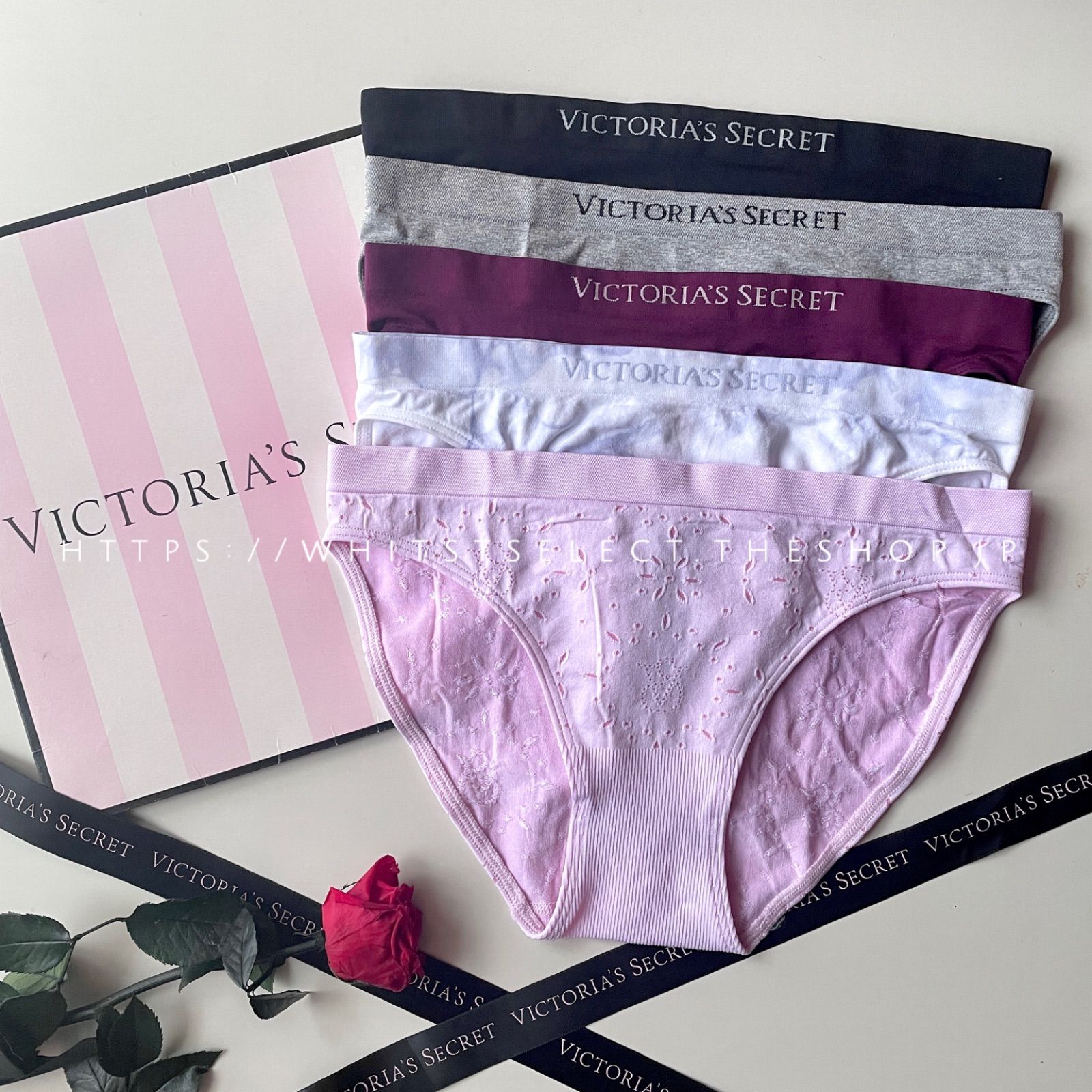 5枚セットシームレスビキニパンティ♡Victoria's Secret 5枚セット】シームレスビキニパンティ Victoria's Secret