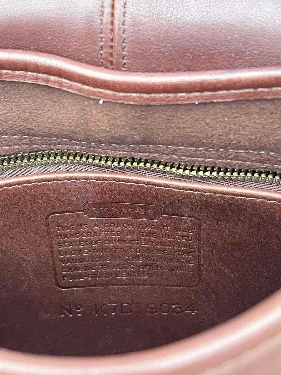 ヴィンテージ COACH コーチ コーチ マホガニー エルゴ クロスバッグ DECORATOM_COM_BR