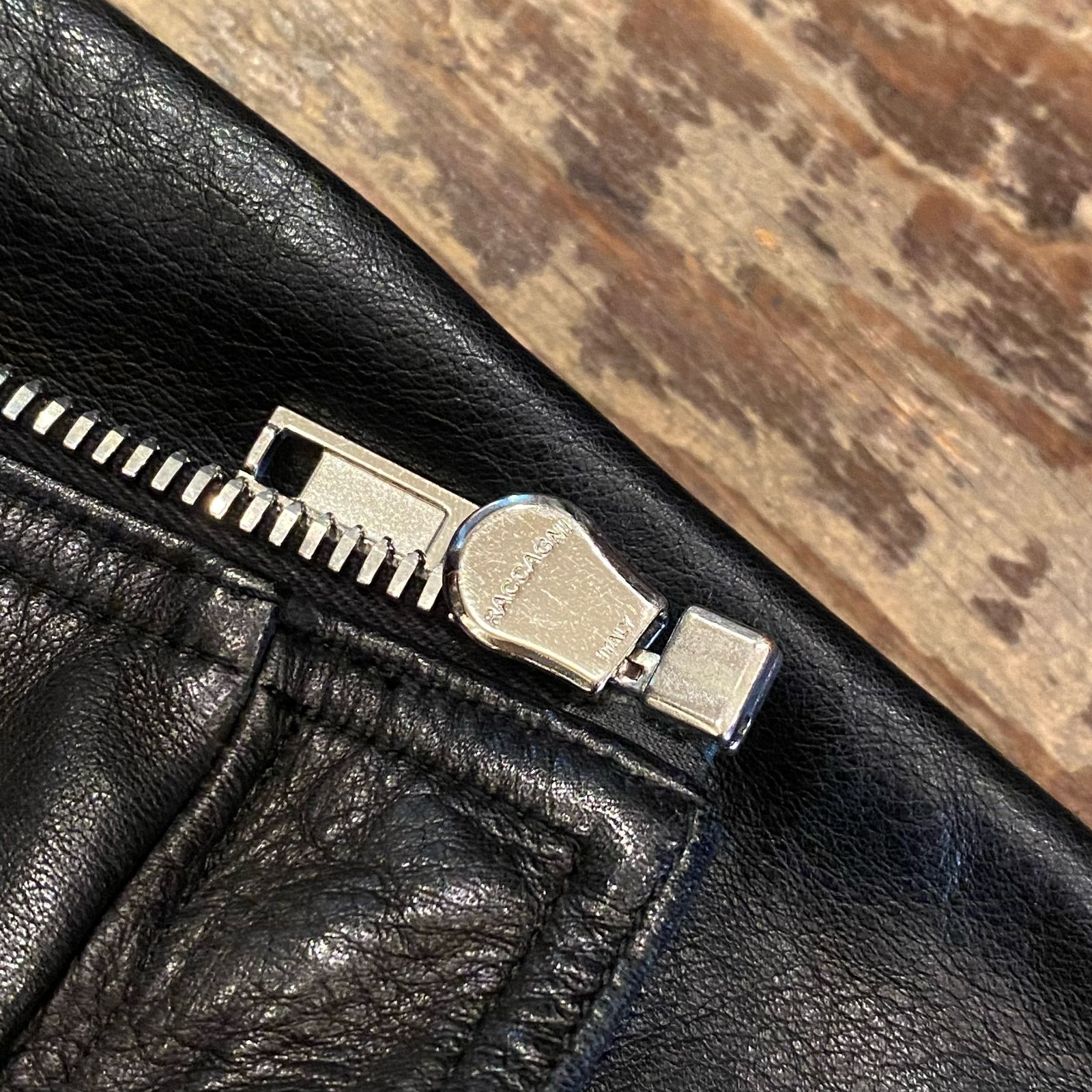 Rick Owens リックオウエンス STOOGES BIKER レザー ダブル