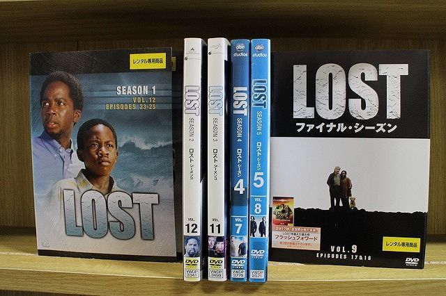DVD LOST ロスト シーズン1〜ファイナル シリーズ完結 全59巻 ※ケース