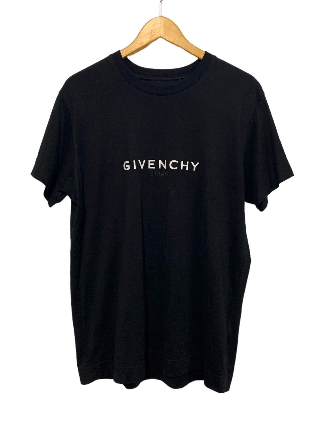 GIVENCHY (ジバンシィ) リバースロゴTシャツ スリム 半袖 クルー