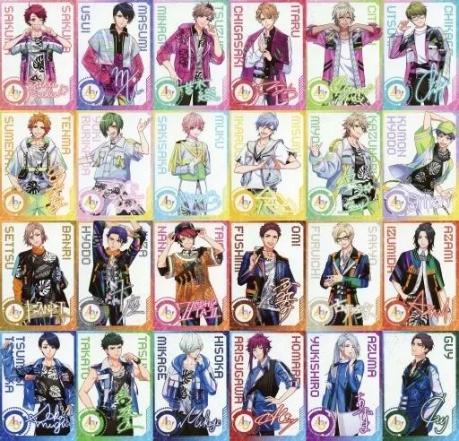 中古】キャラカード 全24種セット フェア限定L判ブロマイド 「A3