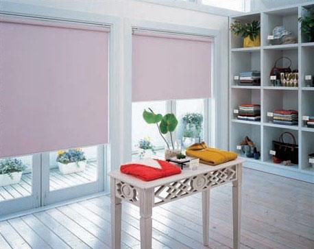 タチカワ TIORIOティオリオ ロールスクリーン遮光2級防炎規格品 巾70×高さ140cm TR-3365 ピンク