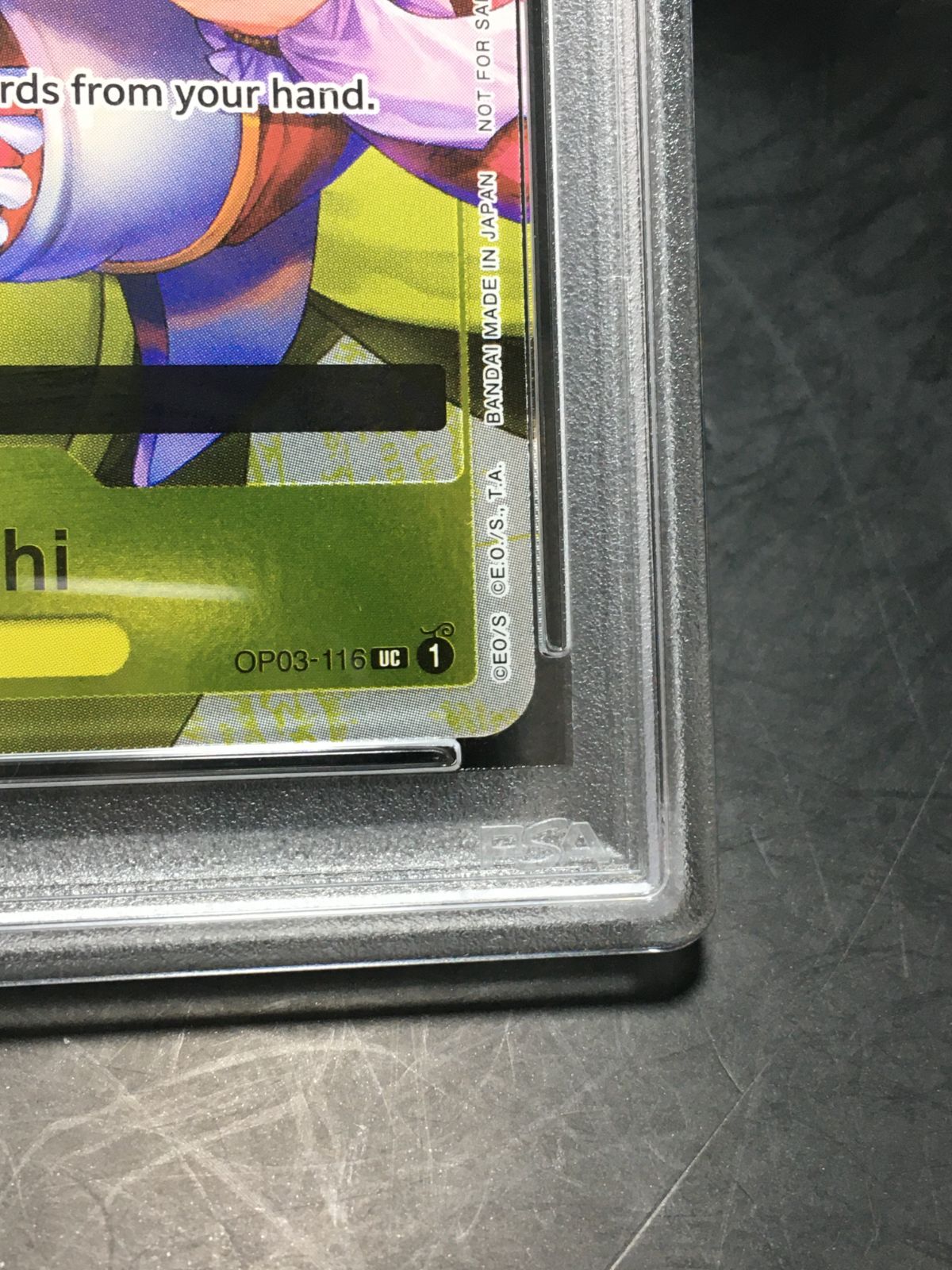 ワンピースカード しらほし winner 海外版 psa10 - メルカリ