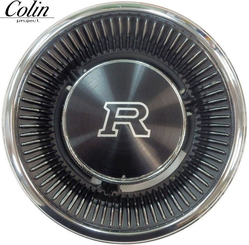 M s 日産 GC110 ケンメリ GT-R 2ドア 1972-1977 Colin project Rマークエンブレム クォーターパッチ 右側 コーリン 社外 パーツ 部品 スカイライン QQQQ-805NS0725 要在庫