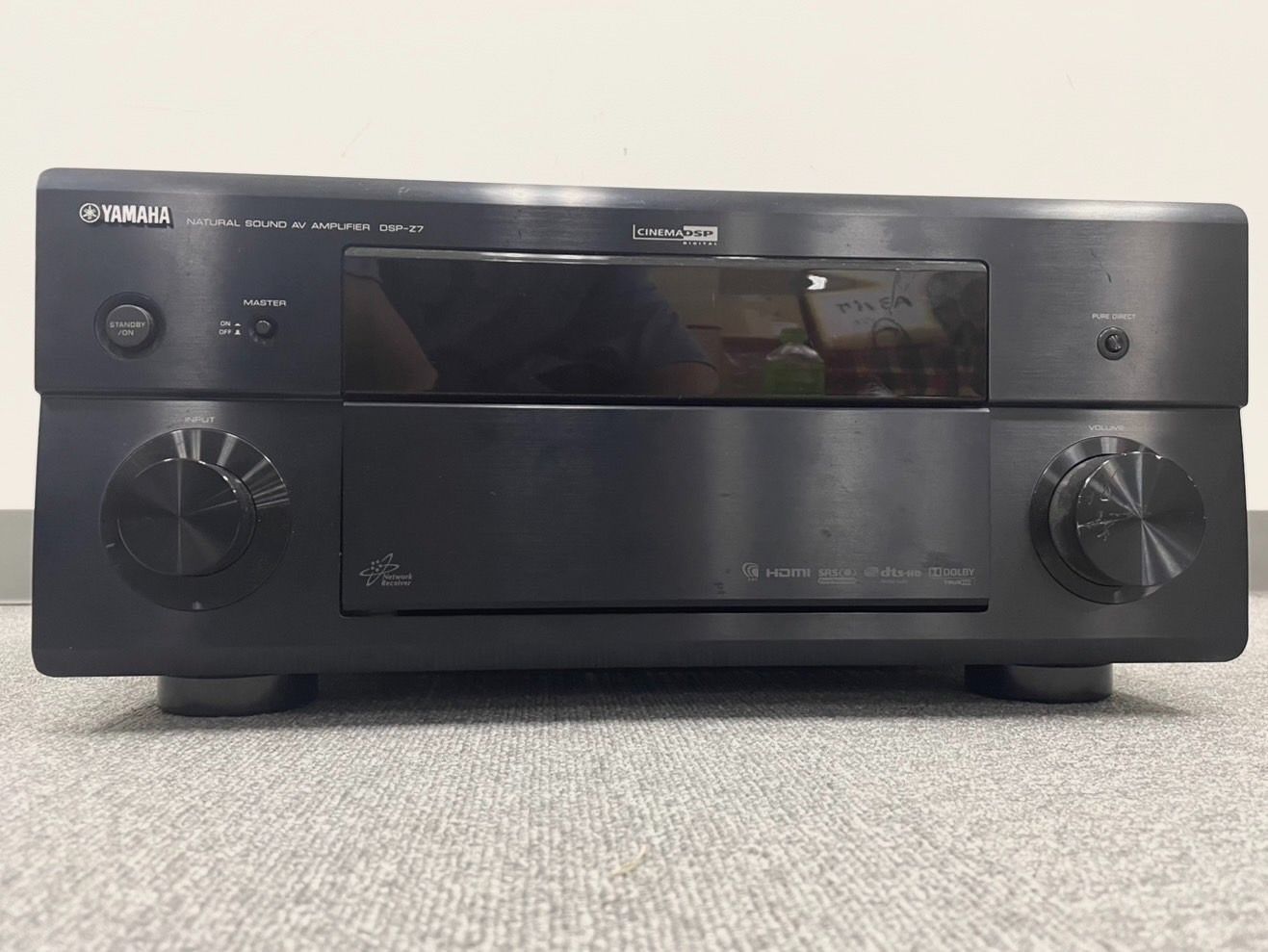 CH008 U004-CH12-563 YAMAHA ヤマハ AVアンプ DSP-Z7 ブラック 公式