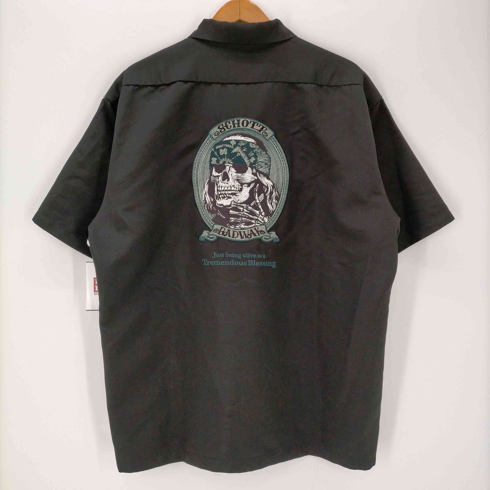 Schott badwayコラボ　ワークシャツ M Schott badwayコラボ ワークシャツ M - メルカリ