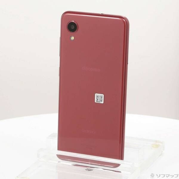 中古品〕 Galaxy A22 5G 64GB レッド SC-56B docomo SIMフリー【377
