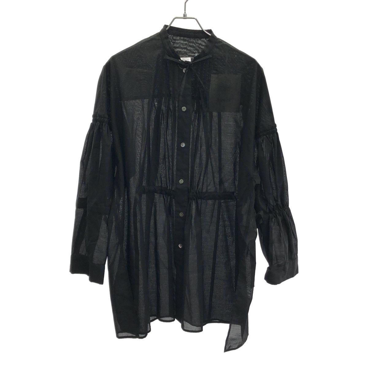 ENFOLD エンフォルド 22AW COローン China BLOUSE ブラウス 300FA230 