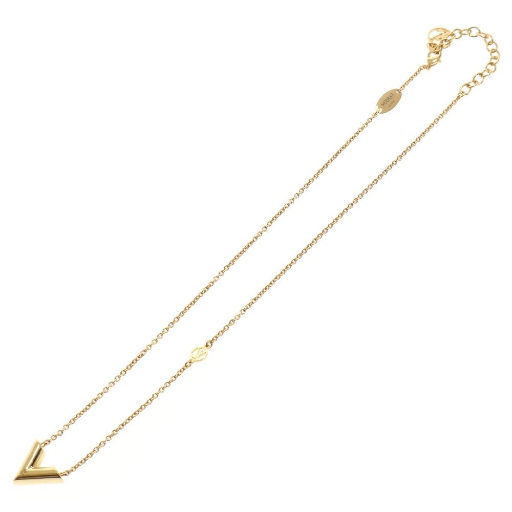 LOUIS VUITTON (ルイヴィトン) エセンシャルVネックレス チャーム