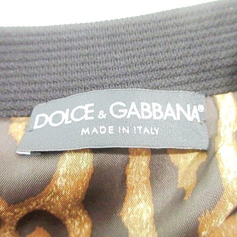 ドルチェ&ガッバーナ ドルガバ DOLCE&GABBANA 美品 MA-1 ジャケット  