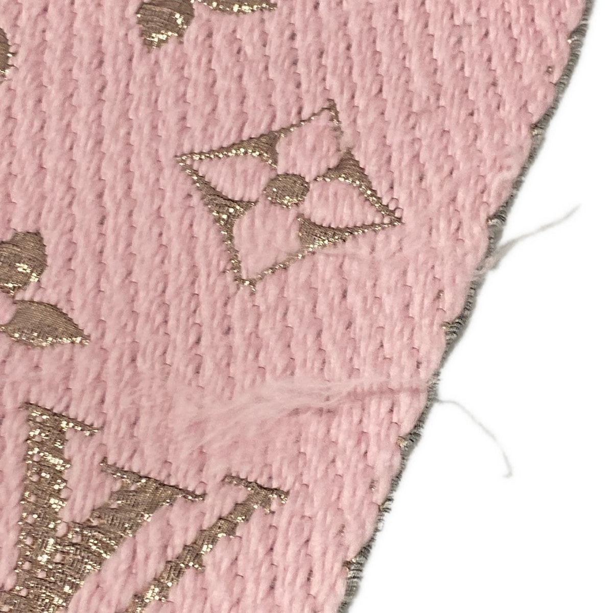 ルイヴィトン エシャルプ ロゴマニア マフラー ローズバレリーヌ ピンク