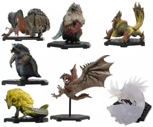 トレーディングフィギュア 全6種セット ボーナスパーツ完成品 カプコンフィギュアビルダー モンスターハンター スタンダードモデル Plus Vol.20