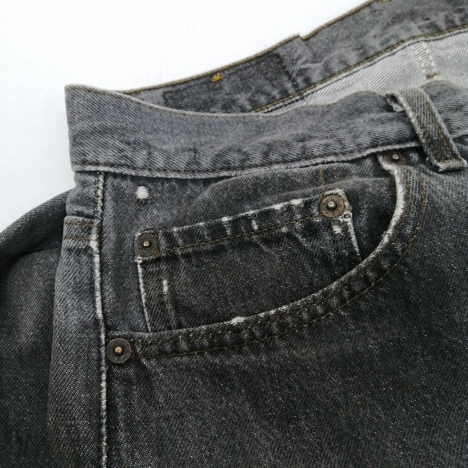 Levi's リーバイス 501 0658 ブラック デニムパンツ 先染め USA製 W32