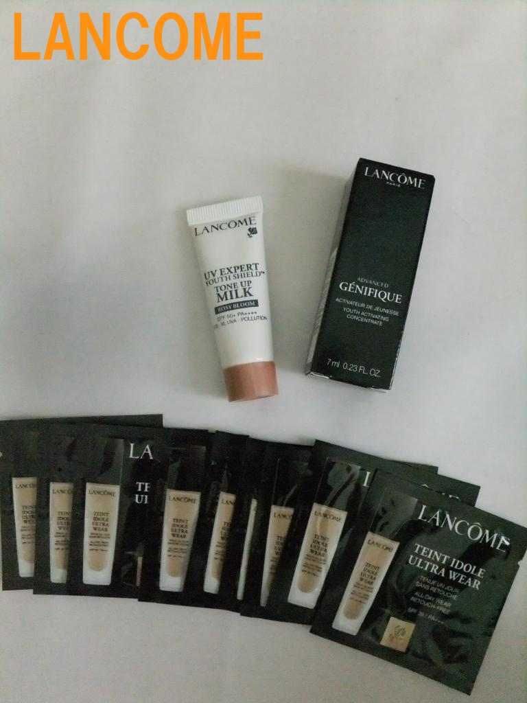 未使用品 ランコム 試供品3セット 7ml・10ml・1ml - メルカリ