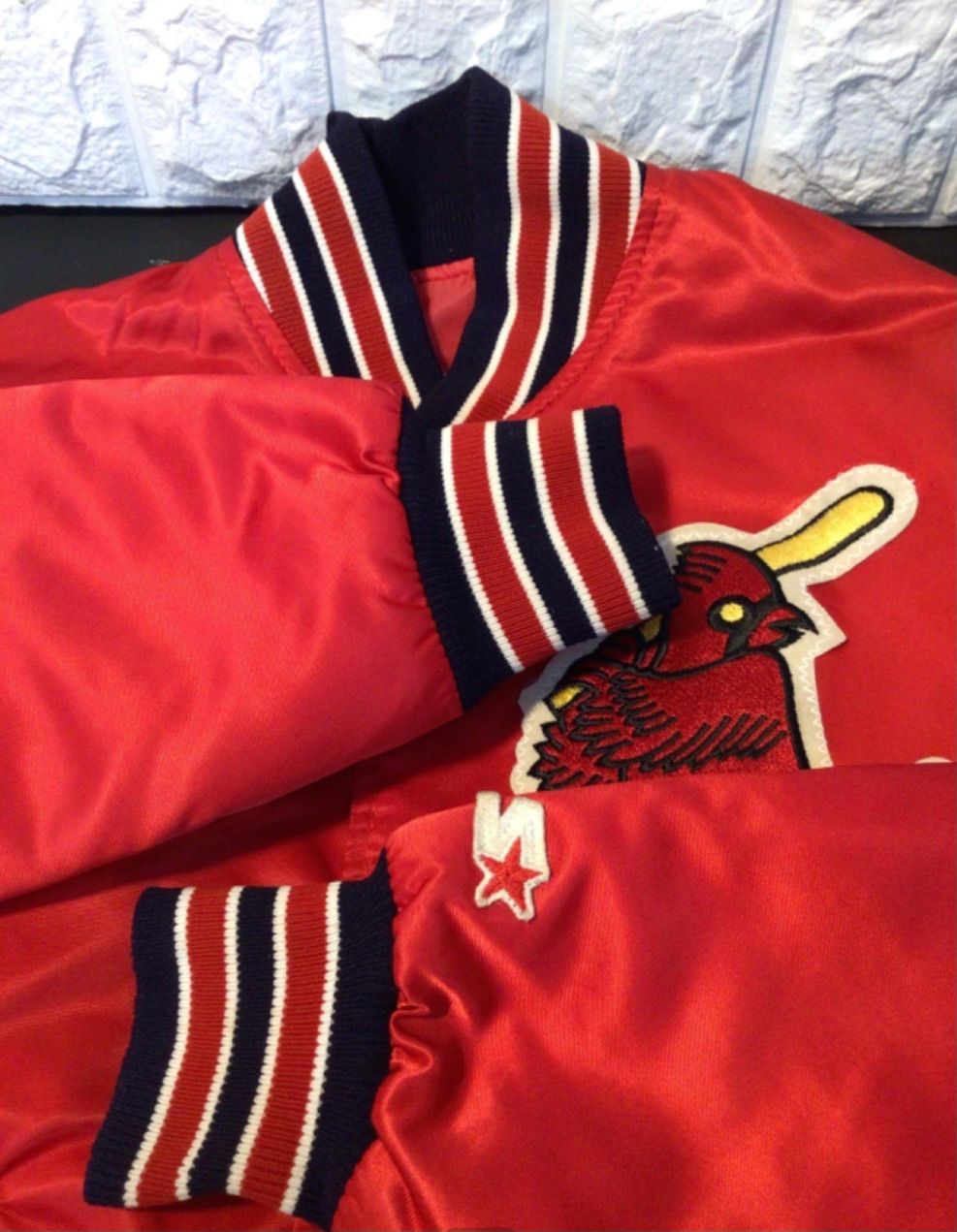 STARTER USA製 セントルイス カージナルス スタジャン STARTER スターター USA製 MLB セントルイス・カージナルス