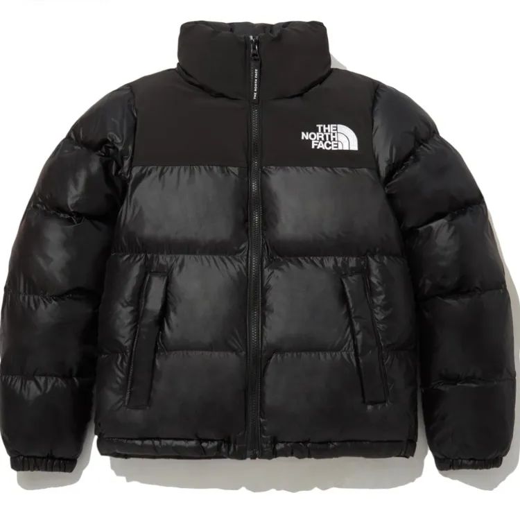 新品】ノースフェイス ヌプシダウン NUPTSE 韓国限定 黒100％ナイロン