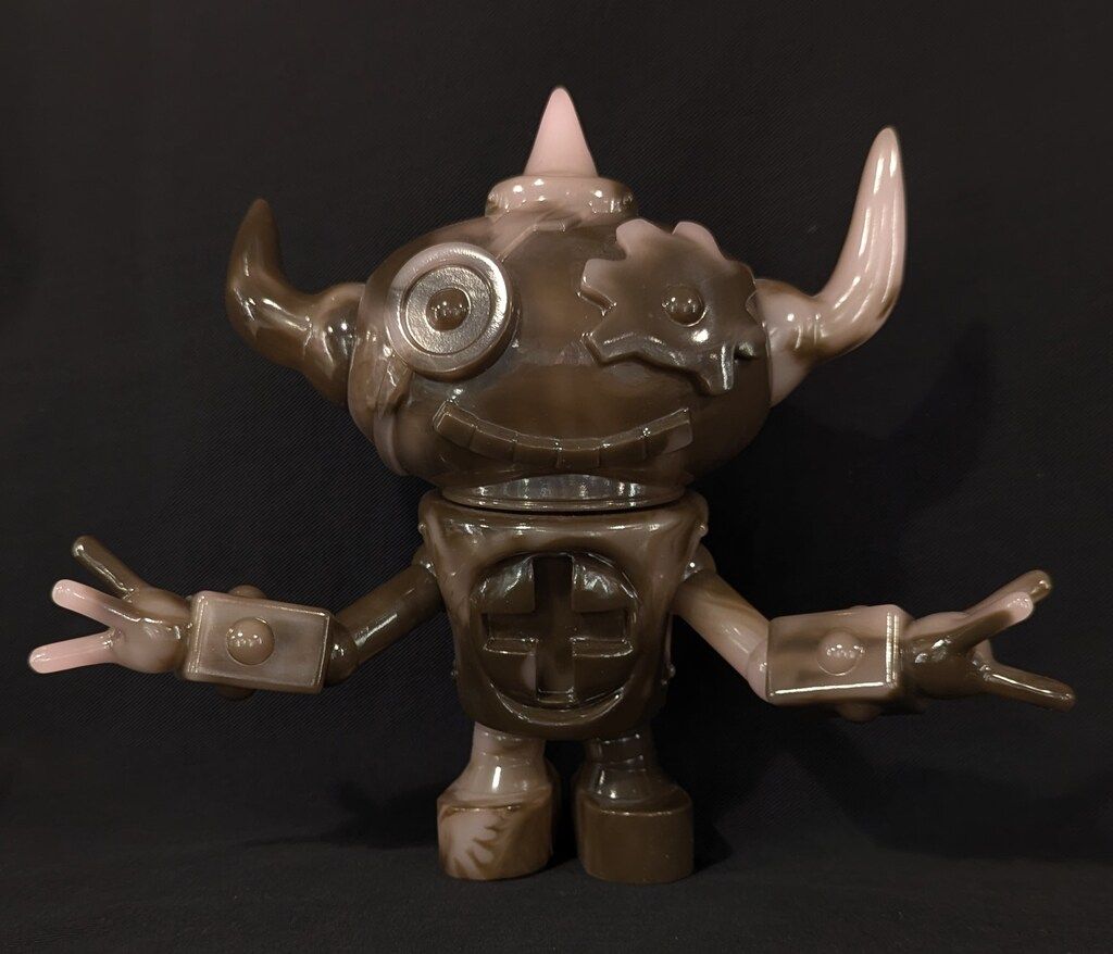 OtaCream MobileVinylPets ゲッチャリロボ ギガント 乳白ピンク