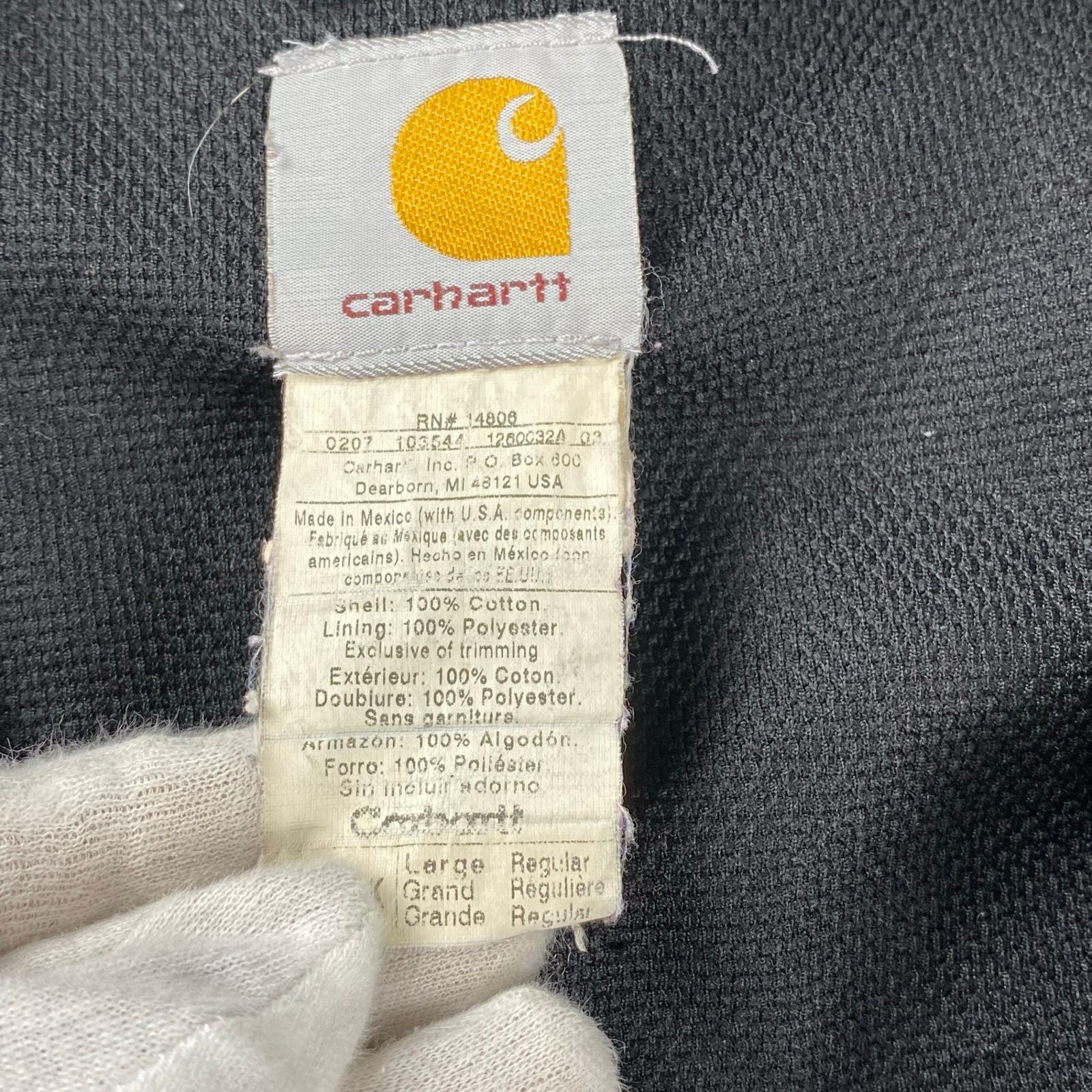 鬼フェード 襤褸 carhartt カーハート / Active Jacket アクティブ