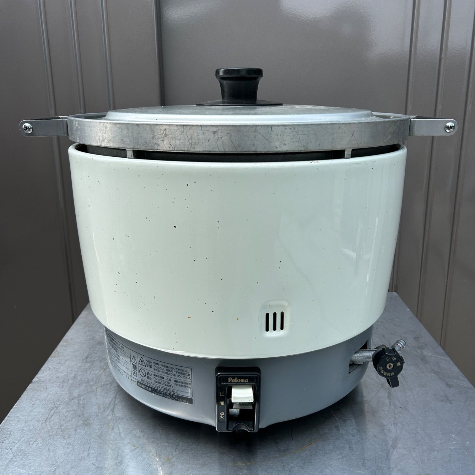 業務用 ガス炊飯器 PR-10CS パロマ 都市ガス パロマ PR-101DSS-12A13A 【都市ガス12A・13A用】 業務用ガス炊飯器
