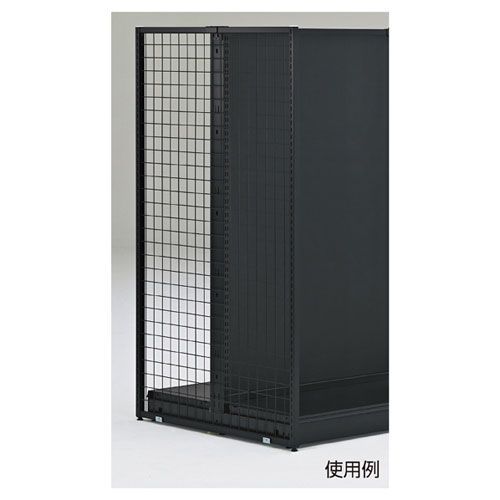 KS／KZ用エンドフレーム ネットタイプ KZブラック用 W60×H150cm  61-28-13-2 