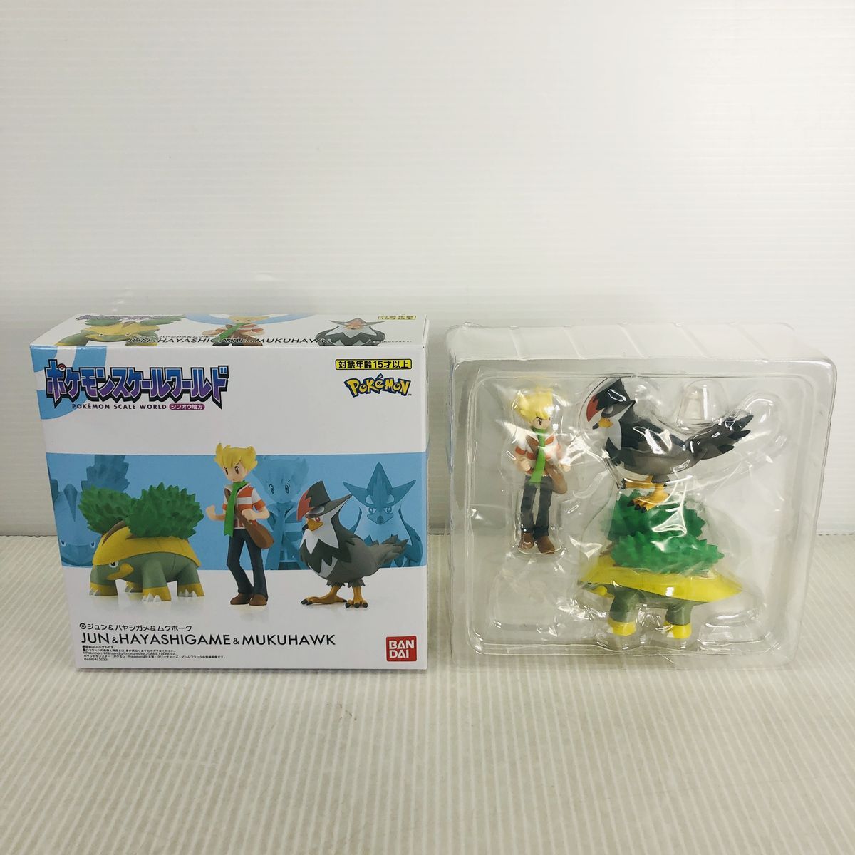 ポケモンスケールワールド シンオウ地方 ジュン&ハヤシガメ&ムクホーク ポケモンスケールワールド シンオウ地方 ジュン&ハヤシガメ